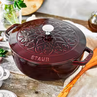 STAUB | La Marmite Lily Enamelled Cast Iron Pot – Ø 240 mm – Grenadine Red