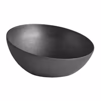 (6 adet) Kase - FROSTFIRE - Alüminyum - 3L - yuvarlak - Ø325mm - Derinlik:140mm - Siyah