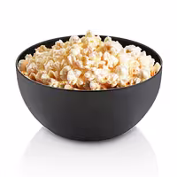 (6 pcs) Dessert Bowl - Stainless Steel - round - Ø 85mm - Depth: 40mm - Black