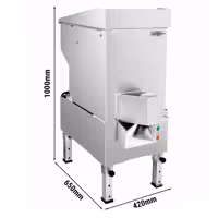 Burgonyakoptató - 1000–1500 kg/h - 370 W - 230 V - 8/10/14/14x17/2 mm