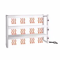 IR‑värmebrygga - 1500x300 mm - 2,16 kW - 3 uppvärmda plan