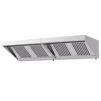 Profesionalna zidna napa - 2600 mm - labirintni filter i rasvjeta