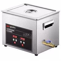 Ultrazvučni čistač – 10 litara – 240 W ultrazvučne snage – s odvodnim ventilom