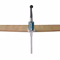Manual Bench Can Opener - Shaft Length: 480mm - Stainless Steel - Max Can Height: 25cm