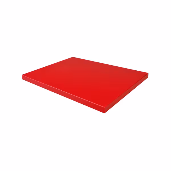 Tocător - 250 x 400 mm - Conform cu standardul HACCP - Roșu
