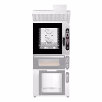Commercial Electric Bakery Combi Oven - Digital Controls - 2.4" LCD display - 6x EN 600x400 - incl. Automatic washing system, Wi‑Fi & USB