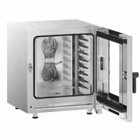 Commercial Electric Combi Oven - Manual Controls - 7x GN 1/1 - incl. Mounting brackets