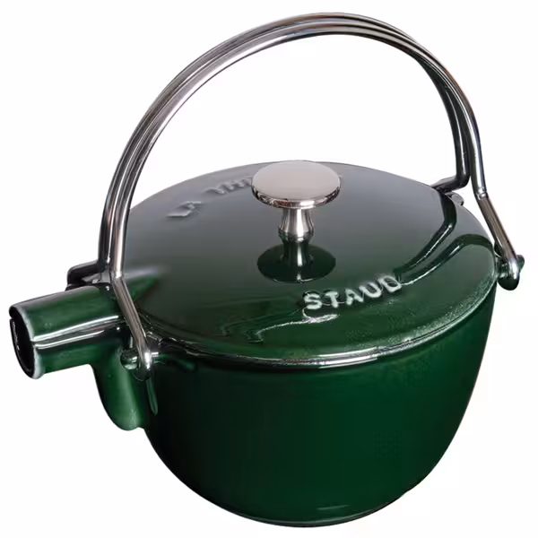 STAUB | SPECIALITIES - Çaydanlık - 1,1 litre - Dökme demir - Fesleğen yeşili