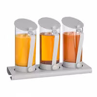 WMF | Commercial Buffet Cereal & Juice Dispenser Set – Dishwasher Safe - Grey