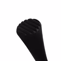 Cocktail Muddler - Plastic - Length: 216mm - Black