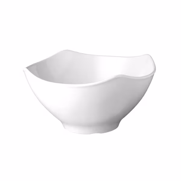 (6 adet) Kase - GLOBAL BUFFET - Melamin - 6L - köşeli - 350x350mm - Derinlik:170mm - Beyaz