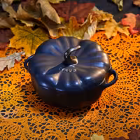 STAUB | CERAMIQUE - Kokotte - Pumpaform - Ø 120mm - Keramik - Svart