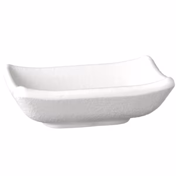 (6 adet) Sos Kasesi - ZEN - Melamin - 50ml - 90x70mm - Beyaz