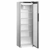 LIEBHERR | Szafa chłodnicza PERFORMANCE – 377 L – od +1 do +15 °C – z wnętrzem z tworzywa sztucznego i 1 drzwiami – szara