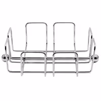 (6 adet) Peçetelik - WIRE - Metal - yaklaşık 50 kokteyl peçetesi - 190x190x65mm - ağırlık çubuğu dahil