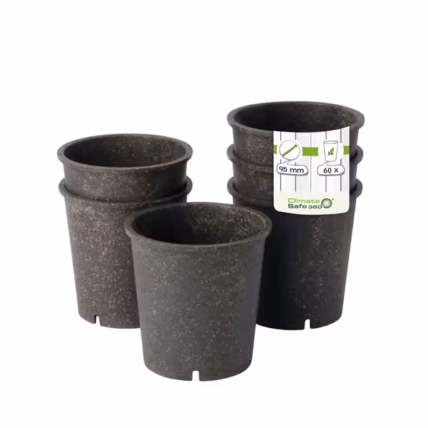 (60 pcs) Reusable Snack Bowls - 400ml - Ø 95mm - Grey