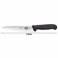 VICTORINOX | FIBROX - Kuharski nož sa valovitim rubom - Oštrica: 190 mm
