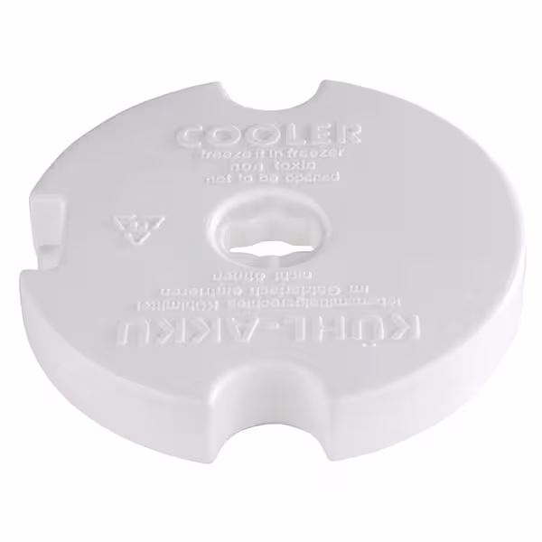 (6 adet) Soğuk Akü - Polietilen - Ø150mm - Beyaz