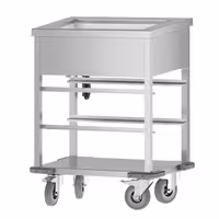 Toplovodna kupka grijana kolica - 1 kW - GN 1/1