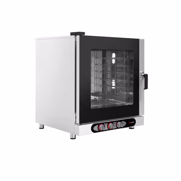 Commercial Electric Combi Oven - Manual Controls - 6x GN 1/1 or 6x EN 600x400 