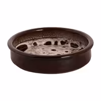 (24 pcs) SABANA - Tapas Oven Dish - Ø120mm - Brown / White