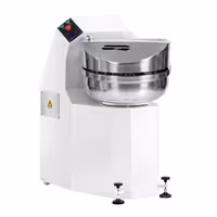 Spiralna miješalica za tijesto - 65 l / 60 kg - 2 brzine - s fiksnom posudom - 400 V - za pizzu i kruh