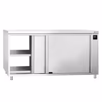 PREMIUM ormar za grijanje – 2000 x 700 mm – s otvorom za posluživanje i kliznim vratima – digitalni