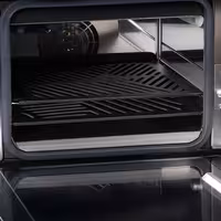 Commercial High Speed Oven - Touchscreen - 3.4kW - Stainless Steel - incl. Pizza Tray, Temperature Probe, Non-stick Basket, Non-stick Baking Tray | 80% Faster Cooking