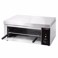 Salamandra elétrica PROFISSIONAL - teto móvel - 2,0kW - 230V - 4 níveis - para pão pita