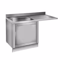 Inox postolje - 1400x125x13 mm - kompatibilno sa serijom ASK, ADK, GSK, SSK, SSR, SSIE, WDR i WSR
