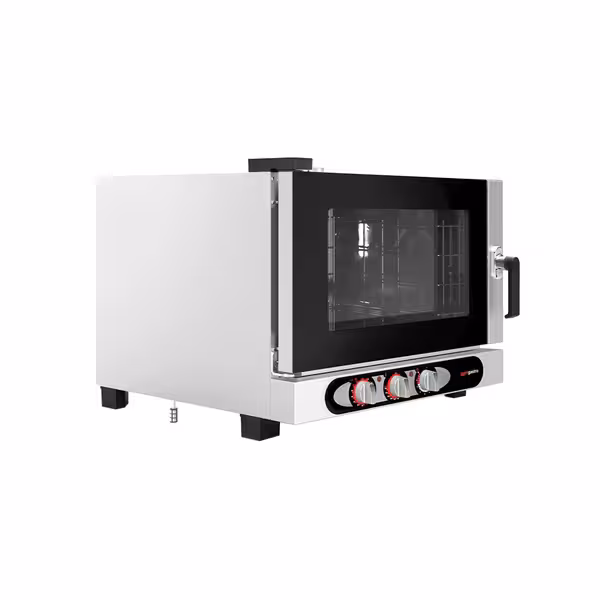 Commercial Electric Combi Oven - Manual Controls - 4x GN 1/1 or 4x EN 600x400
