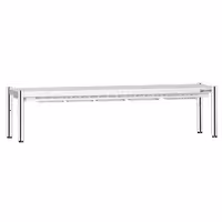 Commercial Heated Gantry with 1 Ceramic Heater - 2000x370mm - 1.75kW - Single Tier - height-adjustable
