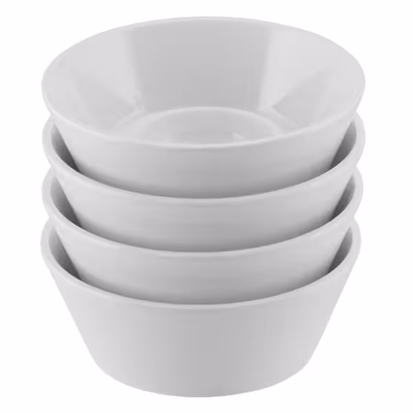 (6 adet) Yumurtalık - 4'lü Set - Melamin - Ø80mm - Beyaz