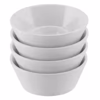 (6 adet) Yumurtalık - 4'lü Set - Melamin - Ø80mm - Beyaz