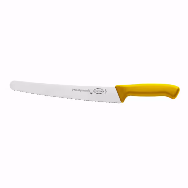 F. DICK Cuțit universal pentru patiserie cu mâner galben - 26cm