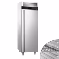 Szafa chłodnicza PREMIUM – stal nierdzewna – GN 2/1 – 700 L – 148 W – z 1 drzwiami – z izolacją 85 mm