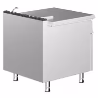 Plinska tava za prženje s nagibom – 80 litara – 20,5 kW – s ručnom radilicom i priključkom za vodu