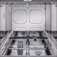 Ħasil tal-ħġieġ – manwali – 5 kW – b'pompi għad-detergent, għas-sostenn tal-ixxuttar u għall-ilma mormi