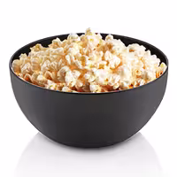 (3 pcs) Snack Bowls - Stainless Steel - round - Ø 85mm - Black