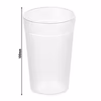 (200 pieces) Polycarbonate Cup - Milky - 200ml
