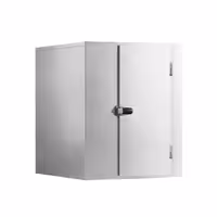 Chambre froide en inox - 1500 x 1200 mm - 2,6 m³