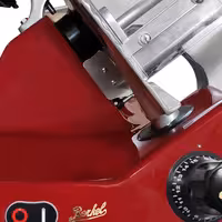 BERKEL | Stroj za rezanje Pro Line kao gravitacijski rezač - 330 Watt - Nož: Ø 250 mm - Crvena boja