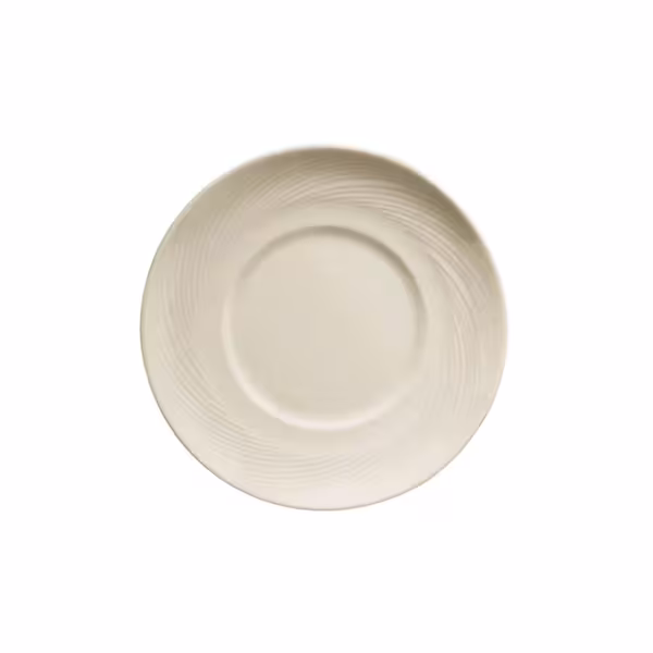 (12 adet) SEMPRE - Çorba Alt Tabağı - 160x160mm - Creme