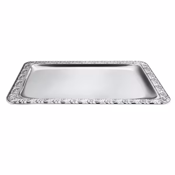 Serving Tray - Stainless Steel - 350x240mm - Height: 7mm