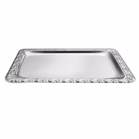Serving Tray - Stainless Steel - 350x240mm - Height: 7mm