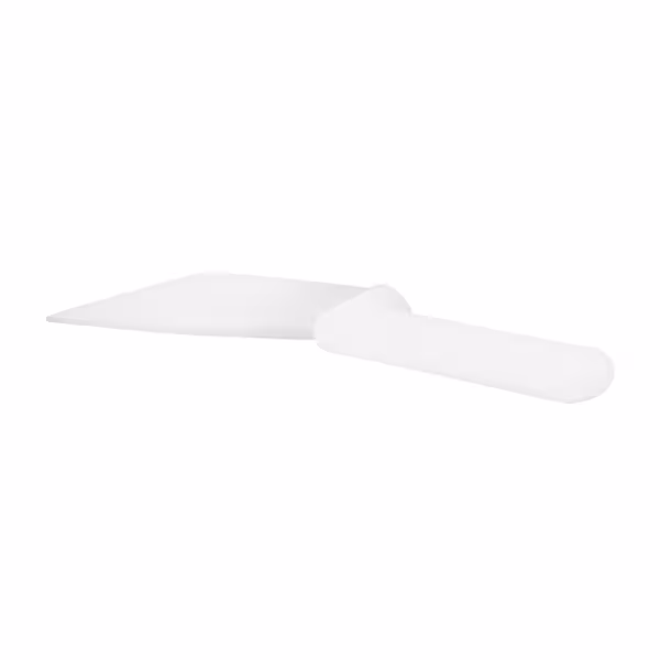 Racletă pentru aluat - semicirculară - 237 mm - polietilenă - alb - flexibil