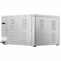 Electric Pizza Oven - Double Deck - 1+1 - Ø 33cm (13") - 230V Single Phase - Mechanical Controls - up to 300°C