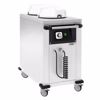 Tallriksdispenservagn - med värme - 2,0 kW - med hjul - 100 tallrikar - för tallrikar Ø 240–290 mm