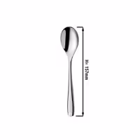 (12 pcs) Dessert spoon Aleria - 18/10 stainless steel - 157mm