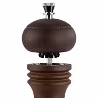 (6 ks) Mlýnek na pepř - ETERNAL - Dřevo - Výška: 155 mm - Hnědá